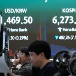 Kospi Index Plummets Over 9% Amid Heavy Chipmaking Stock Sell-Off