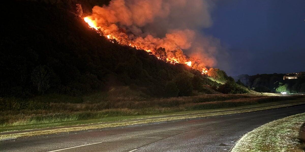Edinburgh Fire Crews Struggle to Contain Blaze on Arthur’s Seat