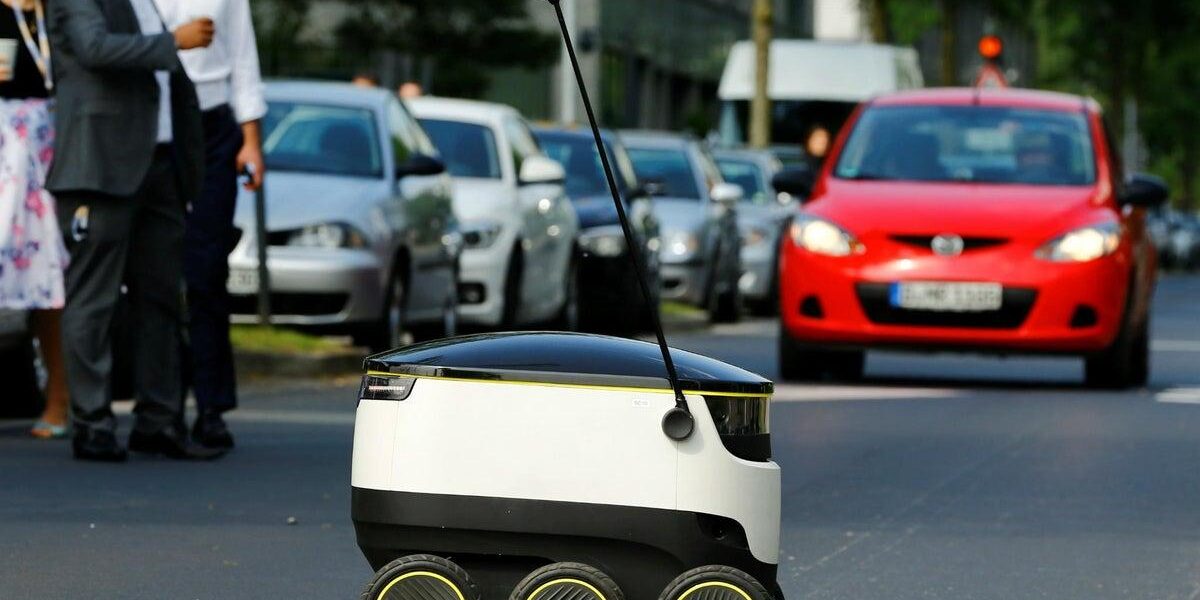 73-Year-Old Parking Attendant Sues Robot Delivery Company After Alleged Drone Collision