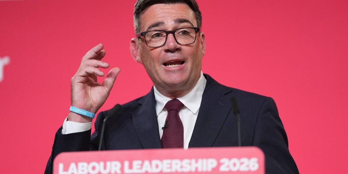 Andy Burnham Set to Address Nation as New UK Prime Minister