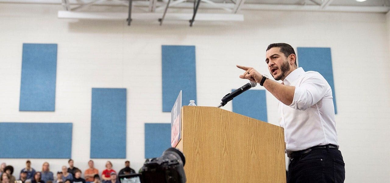 Michigan Senate Contender Grapples with Unsparing Crossroads: Gaza Echoes and Urban Security