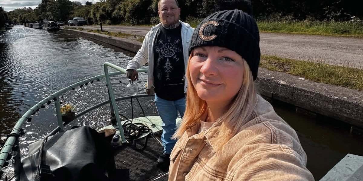 Couple Quits Day Jobs to Save £1,200 Monthly Living on Canal Boat