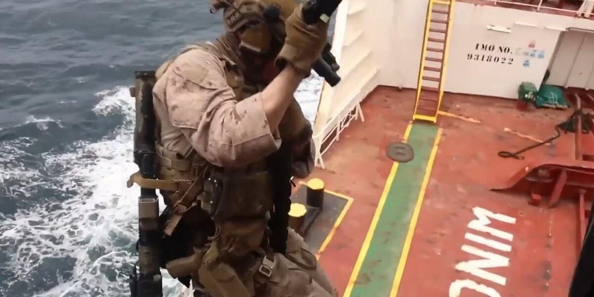 US Forces Board Commercial Tanker Amid Ongoing Iran Blockade