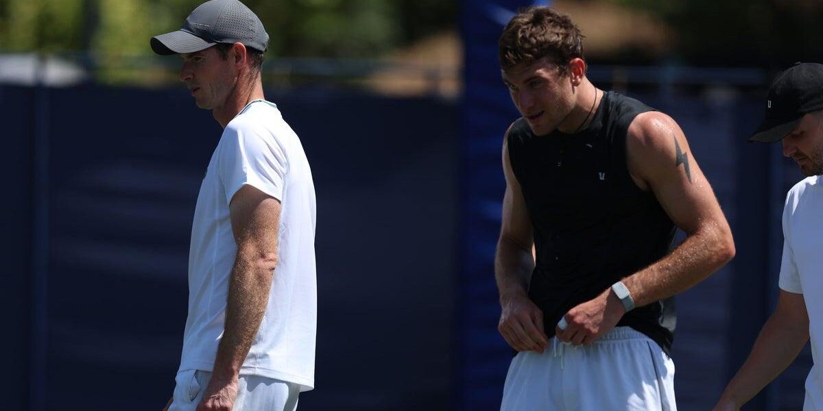Jack Draper and Andy Murray Reunite for DC Open Challenge
