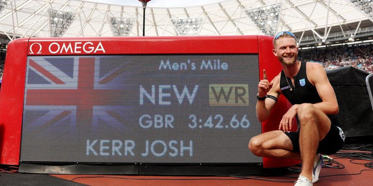 Josh Kerr Shatters 27-Year-Old Mile World Record at London Diamond League