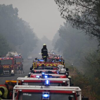 Military Aircraft Deployed to Combat Devastating Wildfires in France