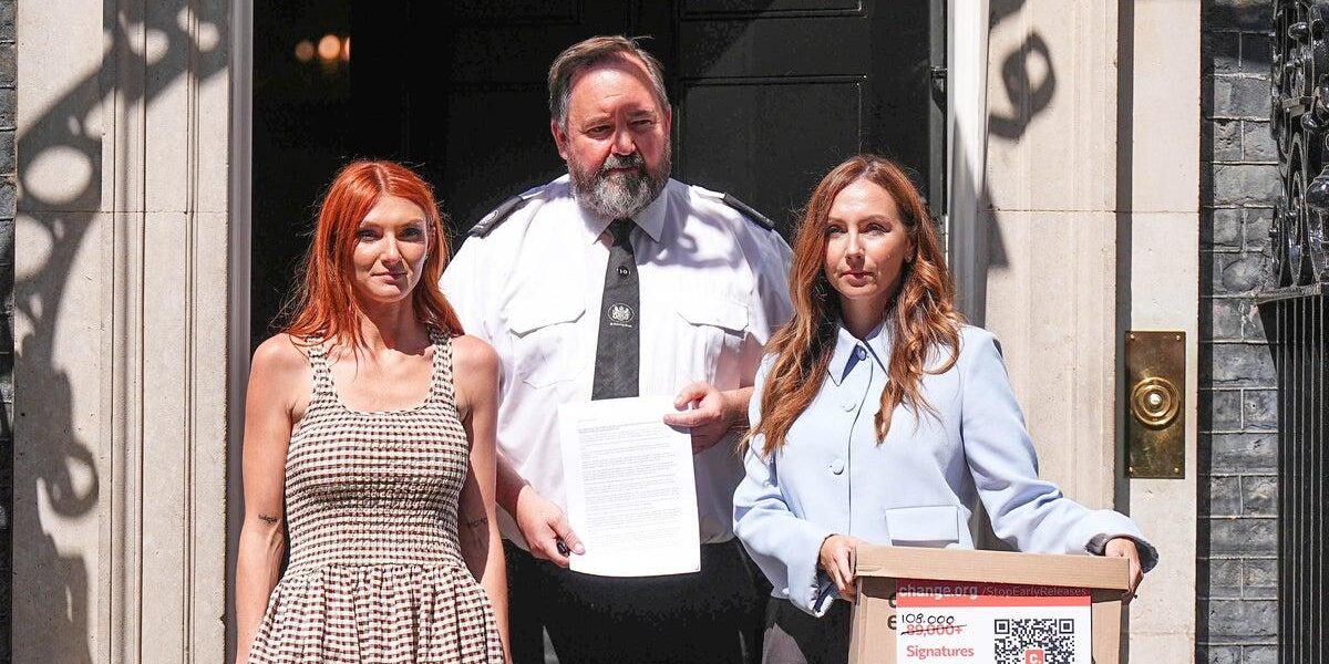 Abuse Survivor Delivers Petition to No 10 Demanding Exclusion of Sex Offenders from Early Release Scheme