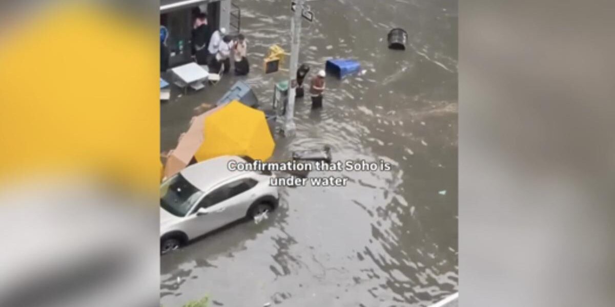 Flash Floods Paralyze New York City, Commuters Navigate Knee-High Water