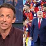 Seth Meyers Criticizes Trump for Celebrating Spain’s World Cup Win Amid Trade Embargo Seth Meyers Criticizes Trump for Celebrating Spain’s World Cup Win Amid Trade Embargo