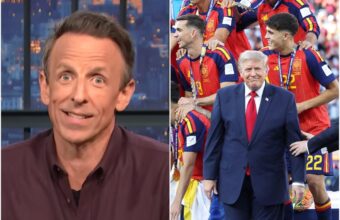 Seth Meyers Criticizes Trump for Celebrating Spain’s World Cup Win Amid Trade Embargo