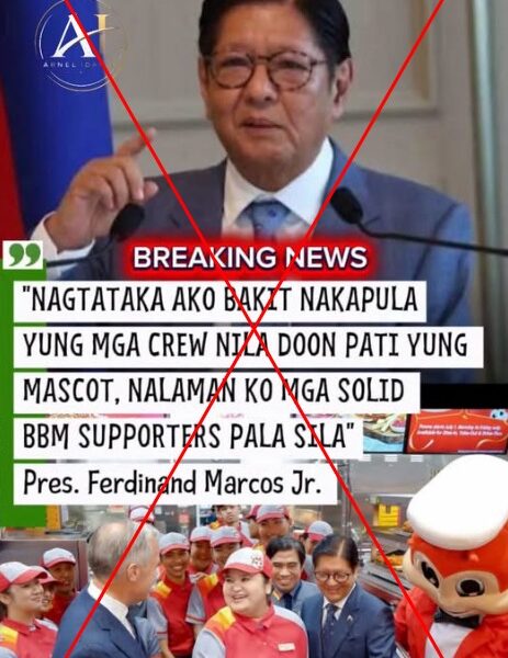 Honey-Roasted Disinformation: Marcos Jr., Jollibee, and the Internet’s Sticky Mess