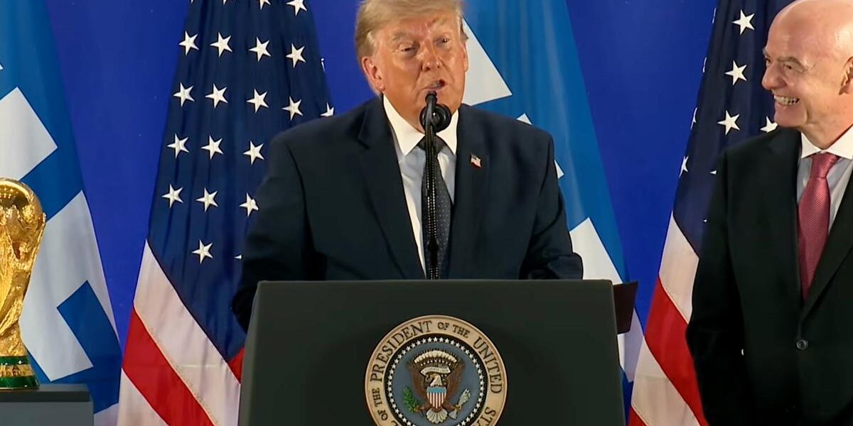 Trump to Present World Cup Trophy at FIFA NYC Dinner Ahead of New Jersey Final