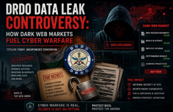 DRDO Data Leak Controversy: How Dark Web Markets Fuel Cyber Warfare