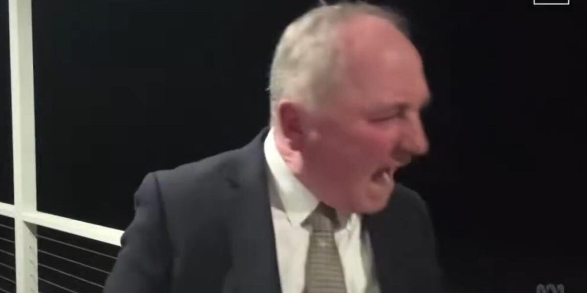 Former Deputy PM Interrupts TV Interview to Command Dog, Sparks Public Outrage