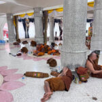 Silent Prayer, Sudden Carnage: Youthful Indiscretion Decimates Monastic Procession