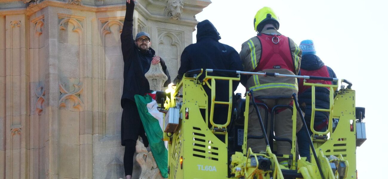 Pro-Palestine Protester Avoids Jail After Climbing Big Ben Tower