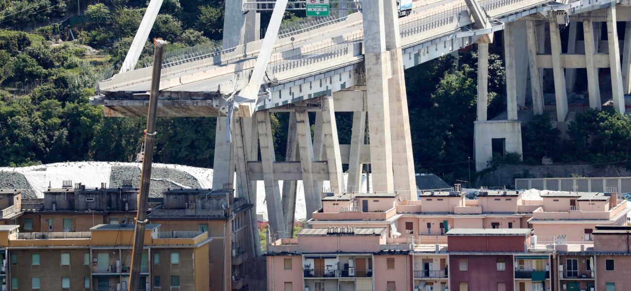 Ex-Italian Motorway Chief Sentenced for Genoa Bridge Collapse