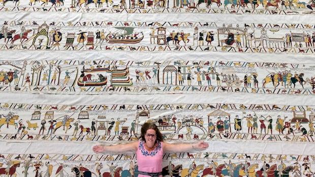 Bayeux Tapestry Arrives in Britain After 1,000 Years