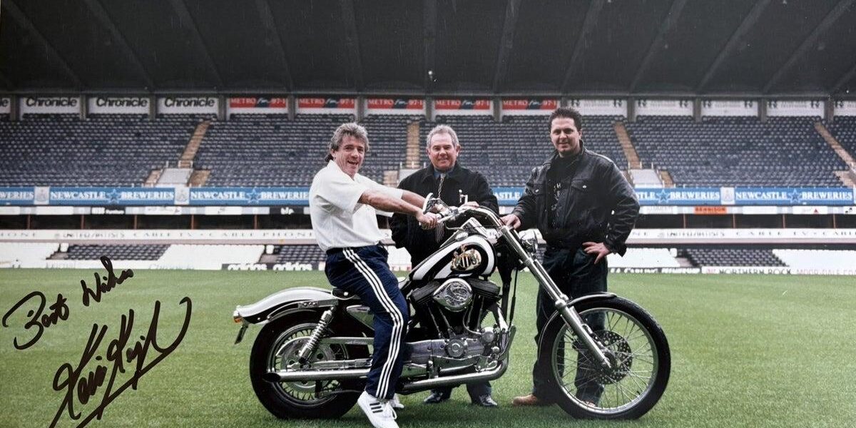Kevin Keegan’s Custom Harley-Davidson Raises Thousands for Cancer Charity Posthumously