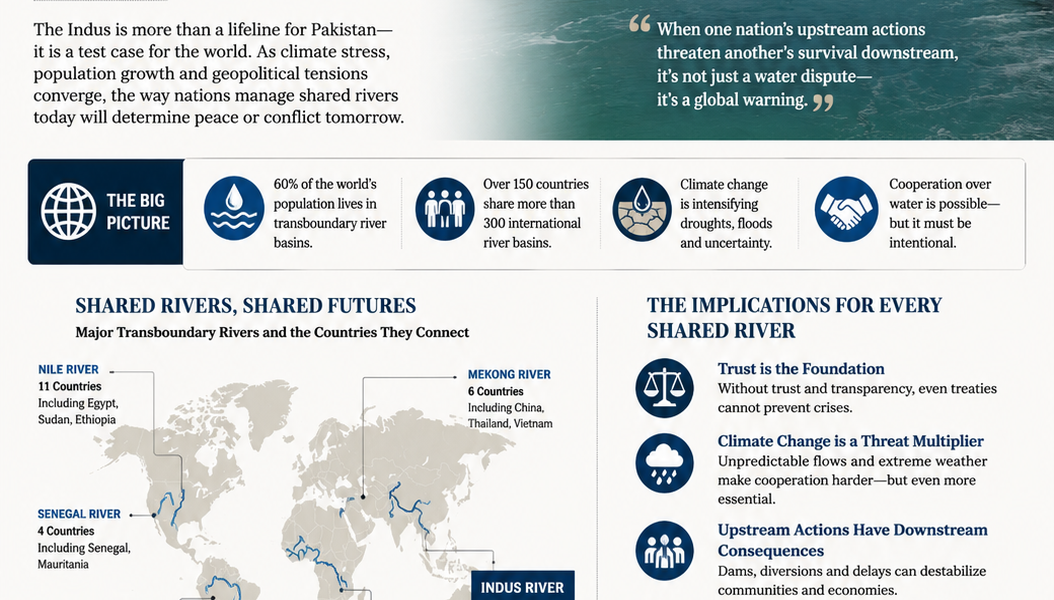 What the Indus Waters Crisis Means for Every Shared River