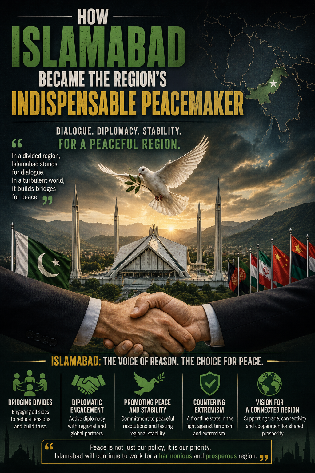 How Islamabad Became the Region's Indispensable Peacemaker