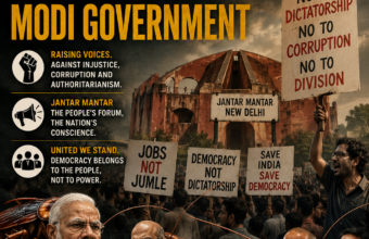 The “Cockroaches” in Jantar Mantar against Modi Government