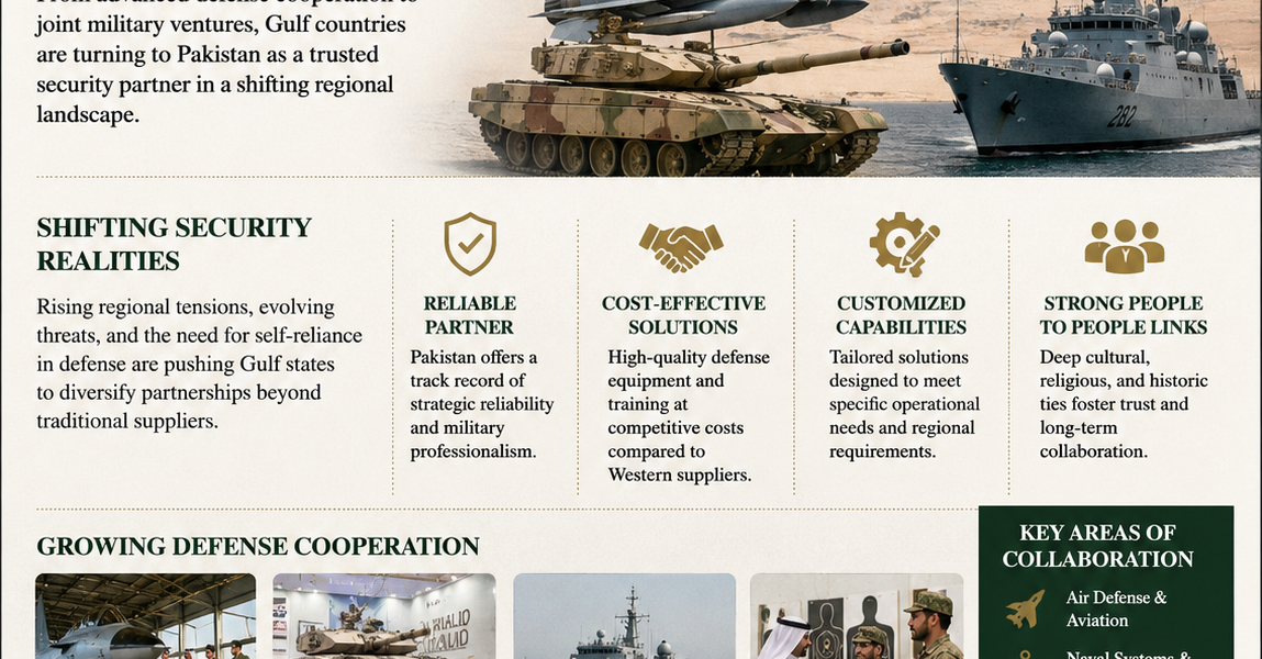 Why Gulf States Are Expanding Defense Ties With Pakistan