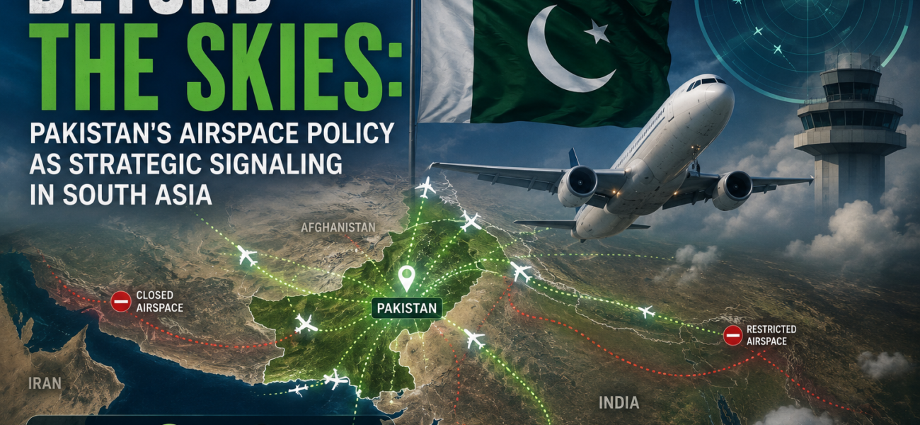 Beyond the Skies: Pakistan’s Airspace Policy as Strategic Signaling in South Asia