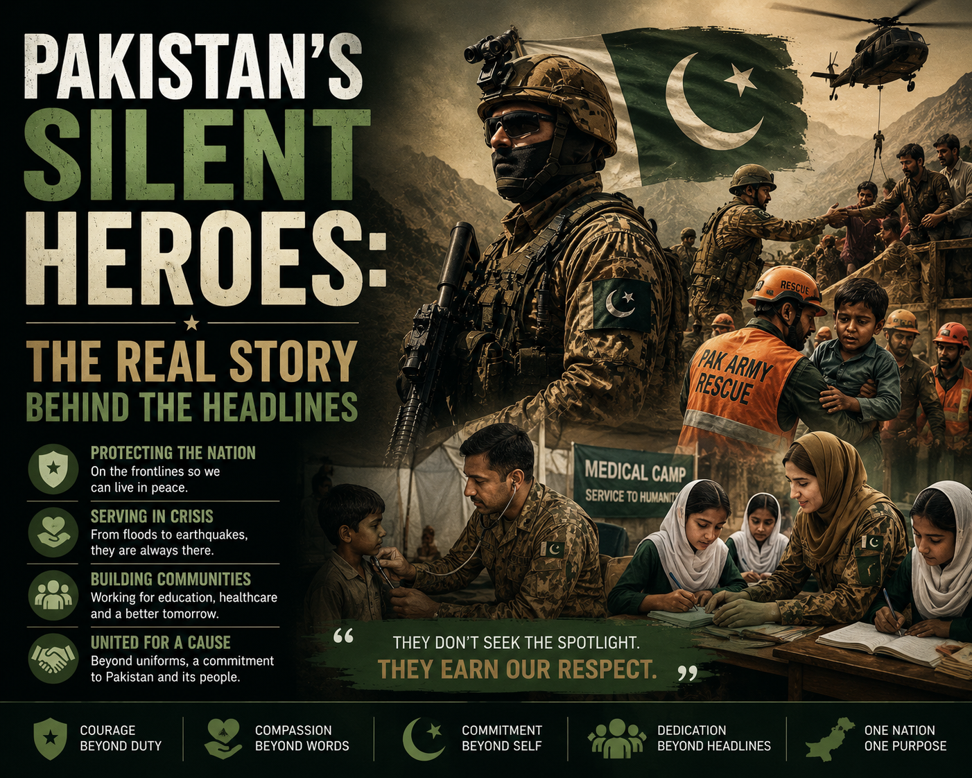 Pakistan's Silent Heroes: The Real Story Behind the Headlines