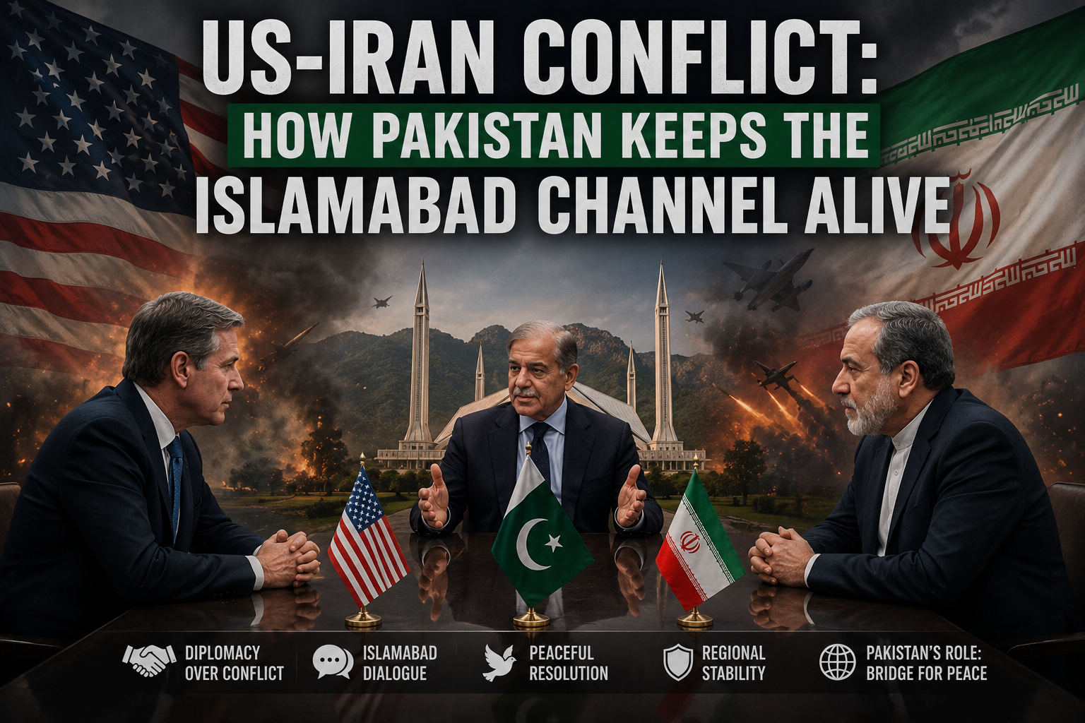 US-Iran Conflict: How Pakistan Keeps the Islamabad Channel Alive
