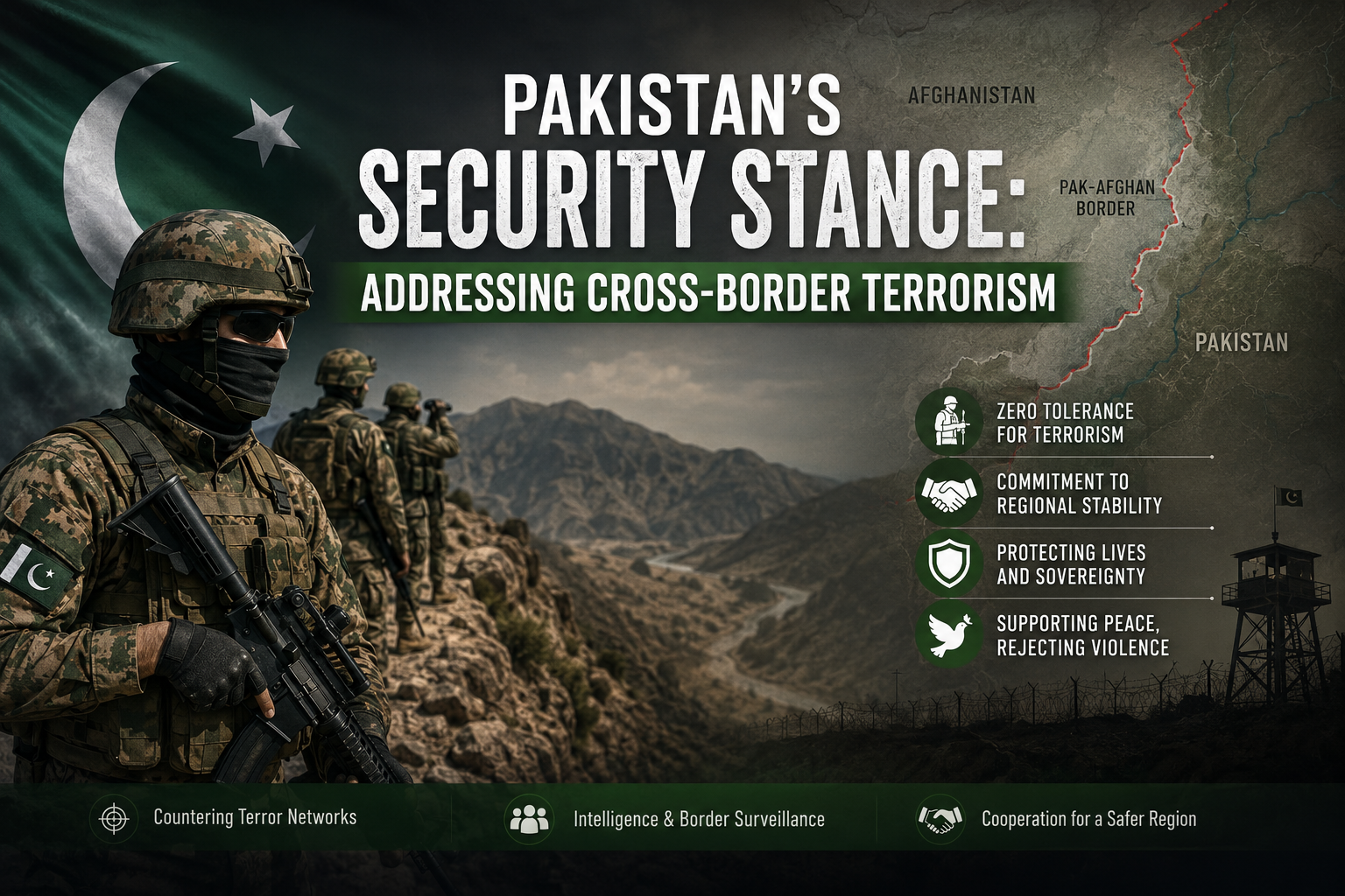 Pakistan’s Security Stance: Addressing Cross-Border Terrorism