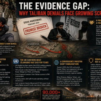 The Evidence Gap: Why Taliban Denials Face Growing Scrutiny
