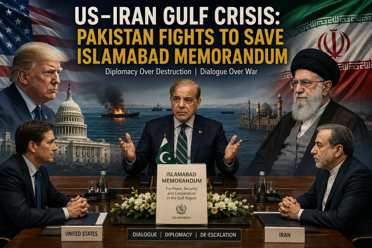 US-Iran Gulf Crisis: Pakistan Fights to Save Islamabad Memorandum