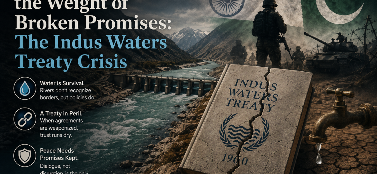 Water, War, and the Weight of Broken Promises: The Indus Waters Treaty Crisis