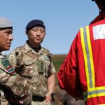 Gurkhas Deployed to South Wales to Combat Wildfires Gurkhas Deployed to South Wales to Combat Wildfires