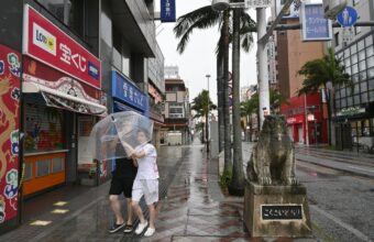 Typhoon Dolphin Injures Six, Disrupts Power in Japan’s Okinawa