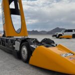 British Driver Andy Green Sets New Land Speed Record with Hydrogen Car