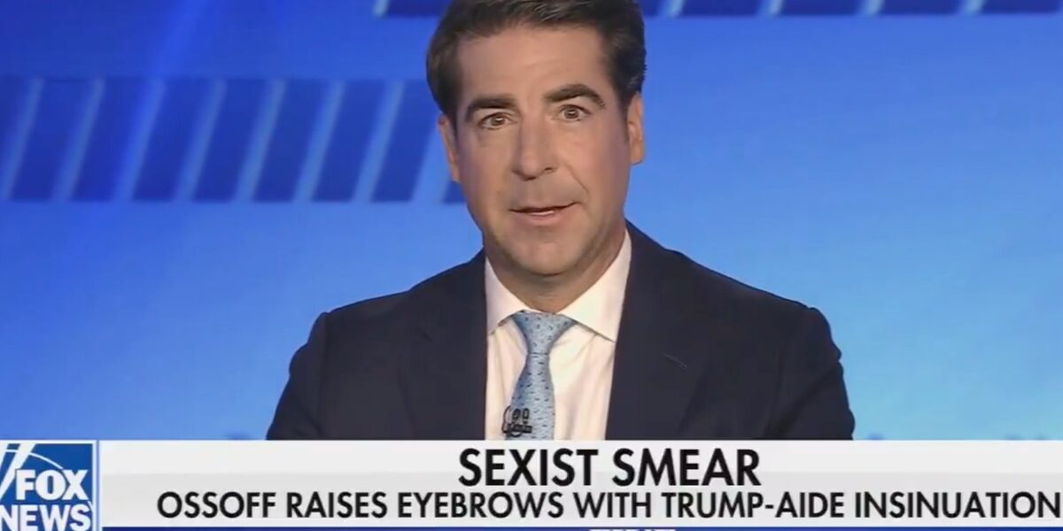 Fox News Star Admits Trump’s Comments More Controversial Than Ossoff’s Aide Jibe Fox News Star Admits Trump’s Comments More Controversial Than Ossoff’s Aide Jibe