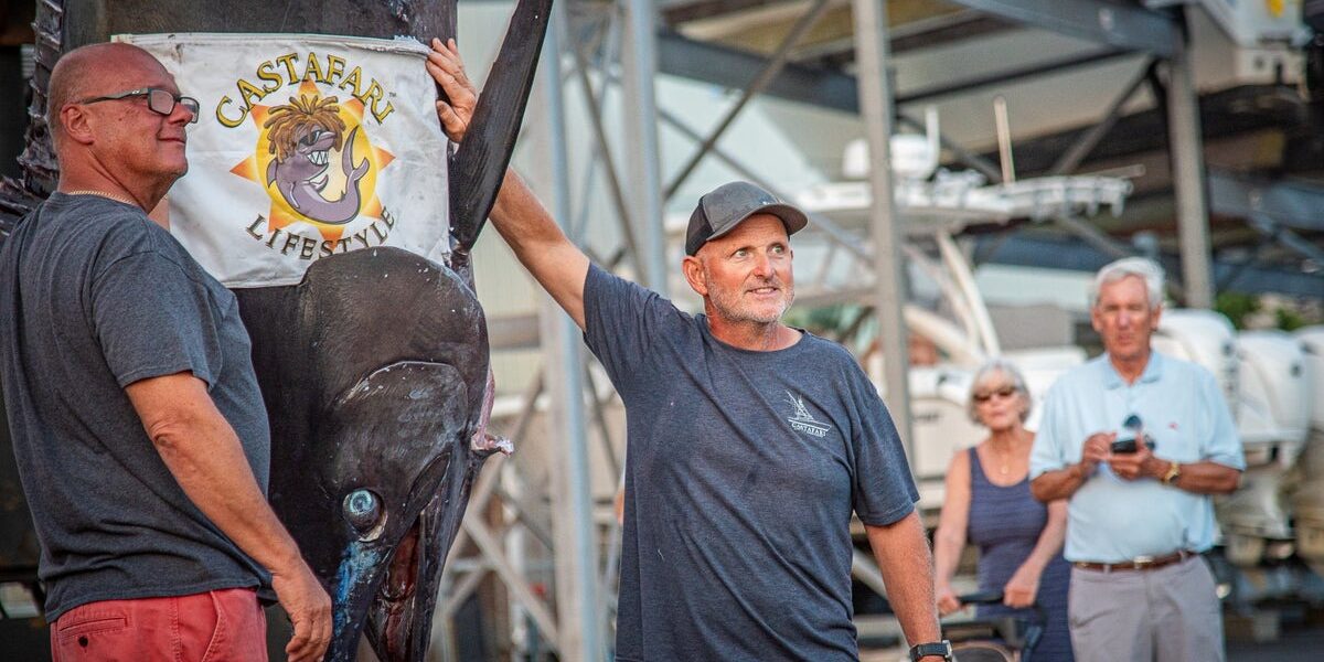 Record-Breaking 1,260-Pound Blue Marlin Caught Off Massachusetts Coast