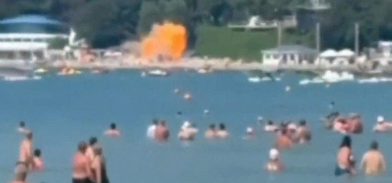 Russian Authorities Report Fatal Ukrainian Drone Attack on Gelendzhik Beach Russian Authorities Report Fatal Ukrainian Drone Attack on Gelendzhik Beach