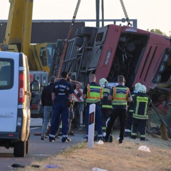 Tragedy Strikes: Twelve Dead, Dozens Injured in Hungarian Motorway Bus Crash Tragedy Strikes: Twelve Dead, Dozens Injured in Hungarian Motorway Bus Crash
