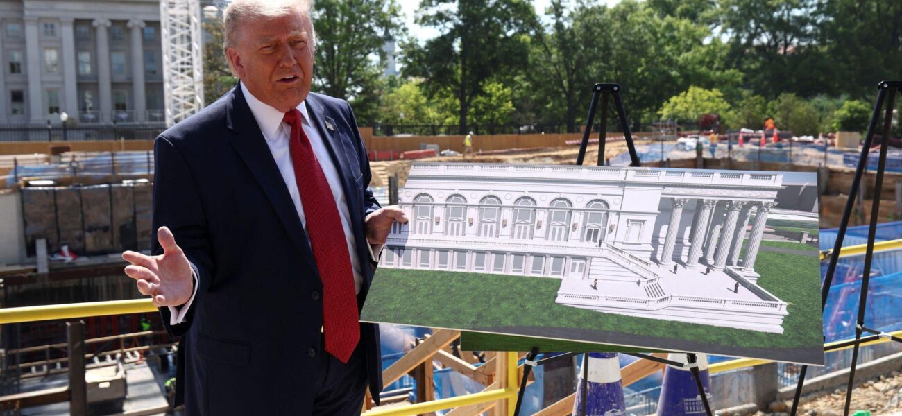 US Court Halts Trump’s 0M White House Ballroom Project