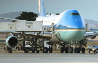 Trump Secretly Departs Ankara Using Catering Container