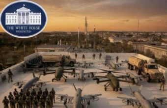 Trump Unveils AI-Generated White House Drone Port on Truth Social