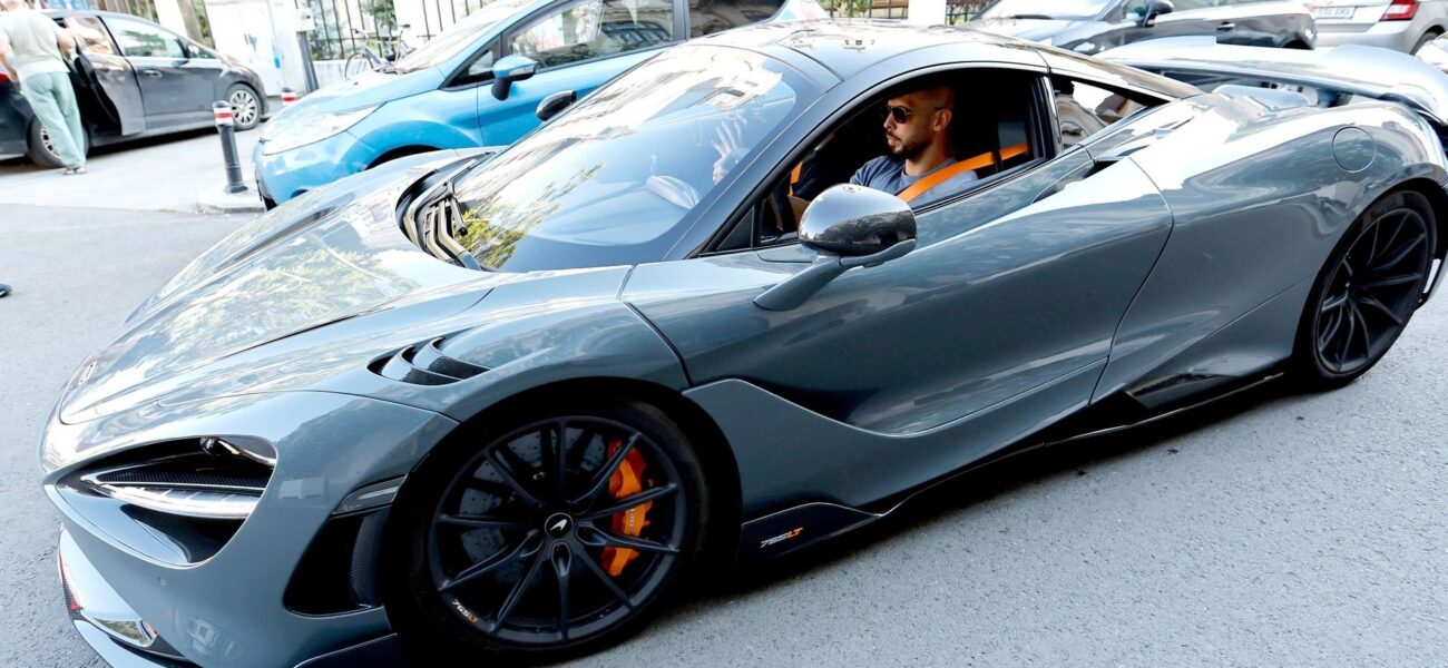 Andrew Tate Allegedly Rented Supercars to Project Wealth, Lawyers Claim Andrew Tate Allegedly Rented Supercars to Project Wealth, Lawyers Claim