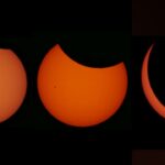 Amateur Astronomer Simon Wallace Captures Stunning Solar Eclipse Images