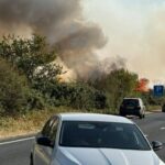 Overnight Firefighting Efforts Continue Amid Abandoned Vehicles