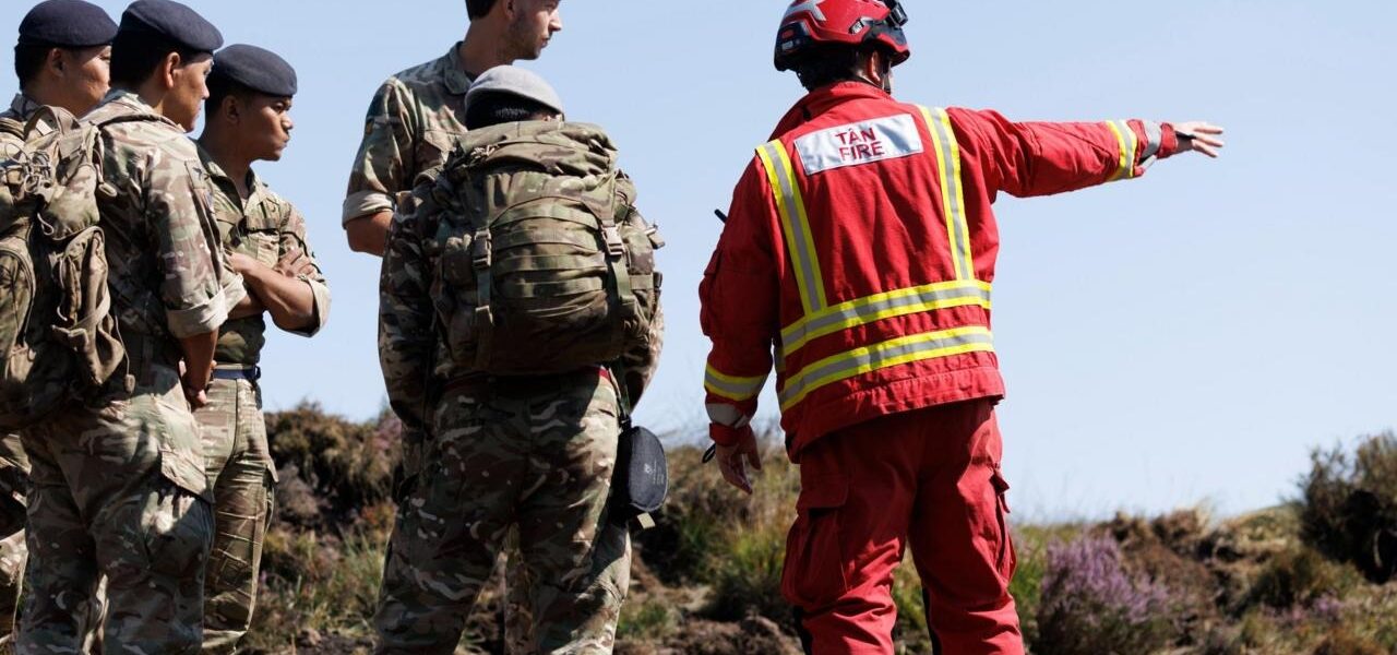 Gurkha Regiment Soldiers Lauded for Wildfire Assistance Gurkha Regiment Soldiers Lauded for Wildfire Assistance