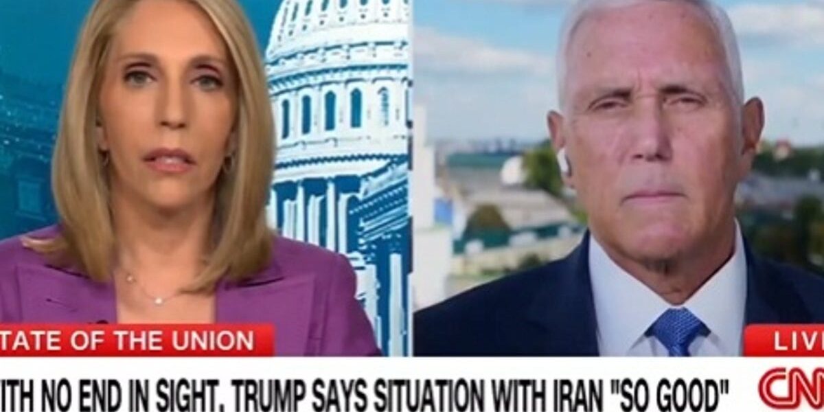 Mike Pence Urges Trump to Complete Mission in Iran