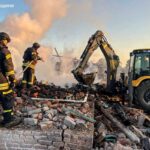 Three Dead in Russian Strikes on Kharkiv as Kyiv Targets Online Retailer Three Dead in Russian Strikes on Kharkiv as Kyiv Targets Online Retailer